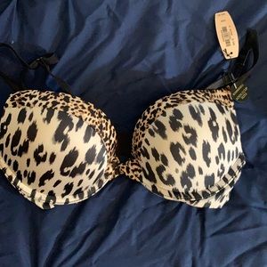 cheetah print bra.